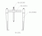EXTRACTOR FORZA SERIE 9100 DE 2 PATAS